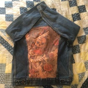 Levis rock and roll trucker